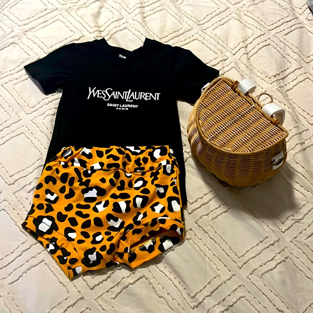 Toddler Girl’s Outfit and Purse Set
